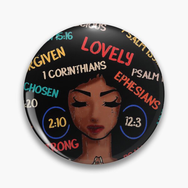 Item preview, Black Girl God Says I Am Black Melanin History Month Pride designed and sold by AaronWeedo.