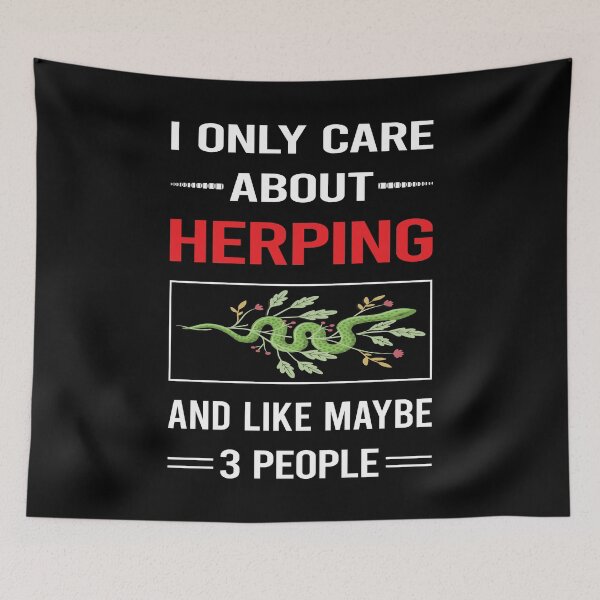 Item preview, Funny 3 People Herping Herpetologist Herpetology Herp Herps Herper designed and sold by FifineCroteau.