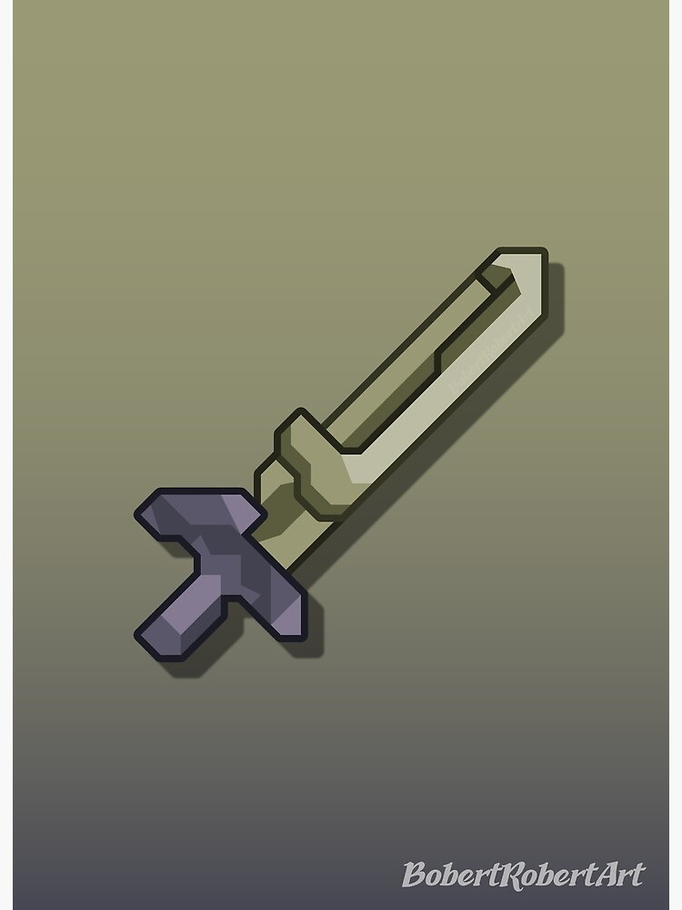 Terraria Muramasa Sword Design Poster for Sale by BobertRobertArt