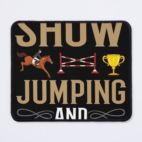 Item preview, Horse Jumping Show Eventing Equestrian Competition Premium T-Shirt designed and sold by Janenreich.