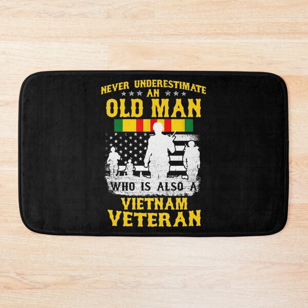 Item preview, Vietnam Veteran - Never Underestimate An Old Man  designed and sold by ShopKelliMcKen.
