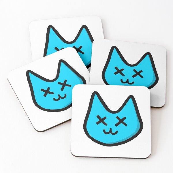 Item preview, little blue cat designed and sold by blouz.
