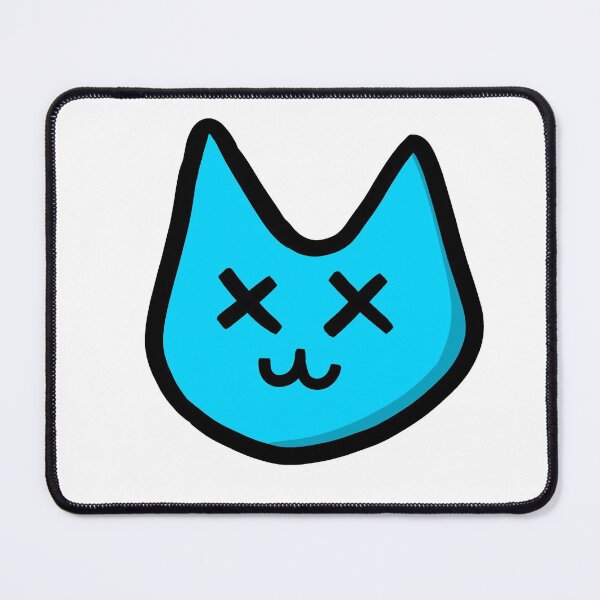 Item preview, little blue cat designed and sold by blouz.