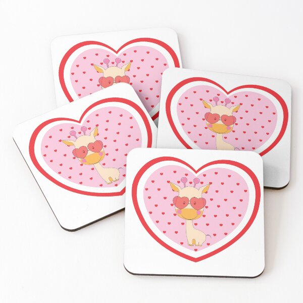 Item preview, Cute Giraffe Full of Love designed and sold by Randa-2511.