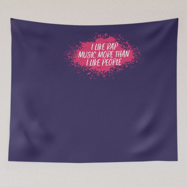 Item preview, I Like Rap Music More Than I Like People designed and sold by AristoDesigner.