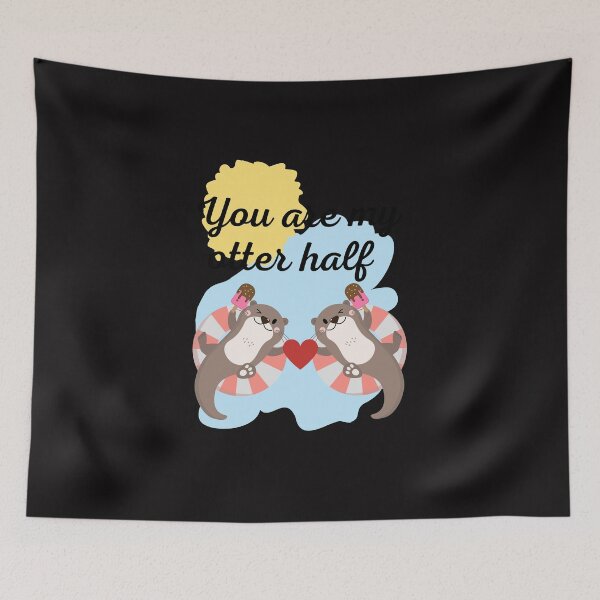 Item preview, You Are My Otter Half V1 designed and sold by DearSunny.
