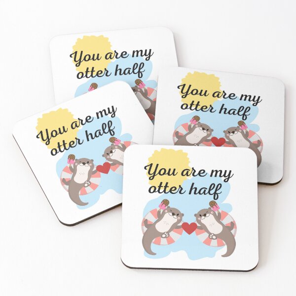 Item preview, You Are My Otter Half V1 designed and sold by DearSunny.