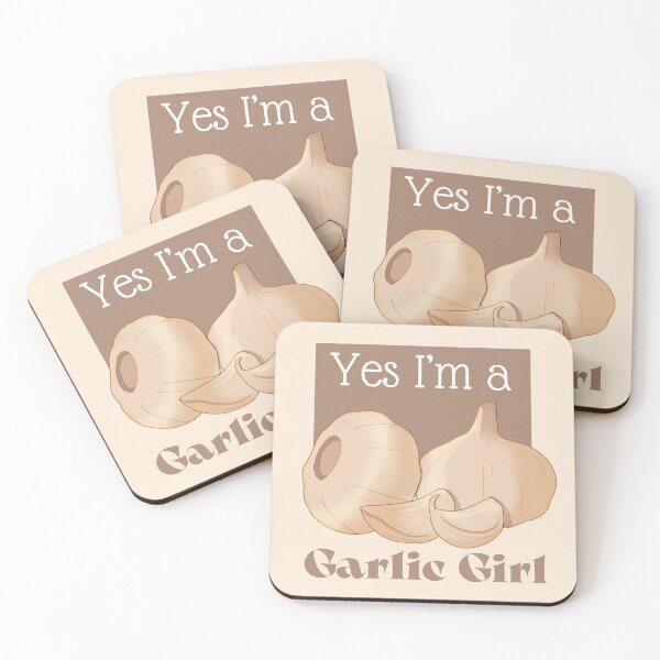 Item preview, Yes, I'm a garlic girl designed and sold by Liv Arnold.