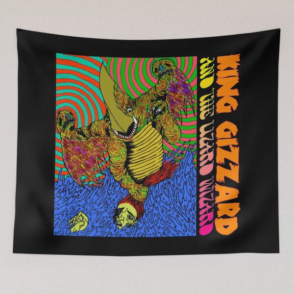 Item preview, King Funny Gizzard The Lizard designed and sold by JakeWaihape.
