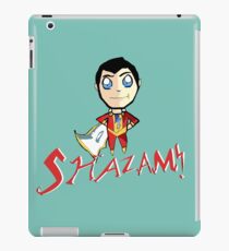 Shazam! With Text iPad Case/Skin