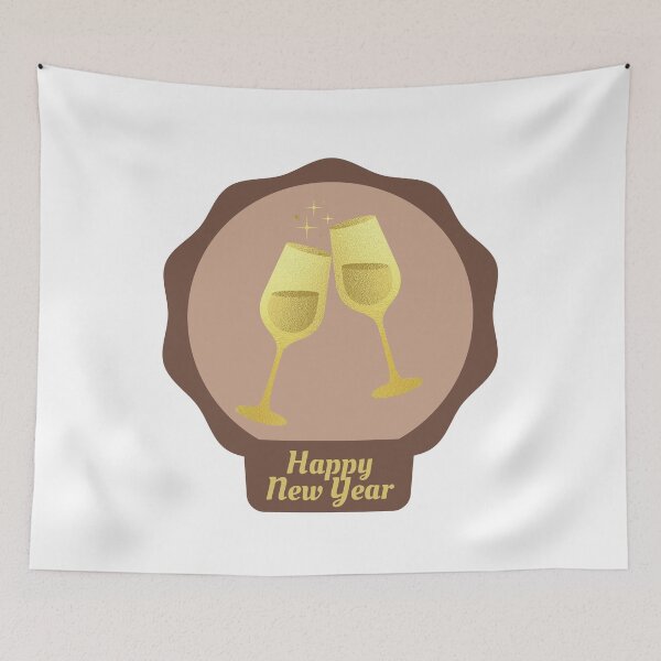 Item preview, Happy New Year Celebration designed and sold by kucingmaikan.