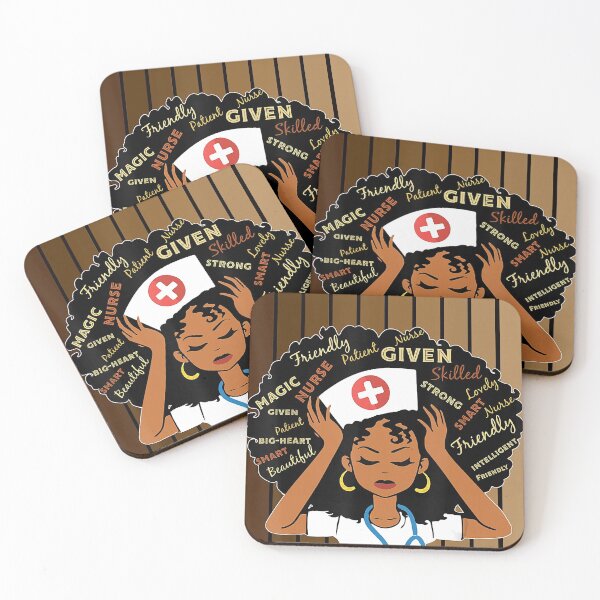 Item preview, Black Nurse Black Girl Magic Strong For Black History Month designed and sold by JodyBoling.