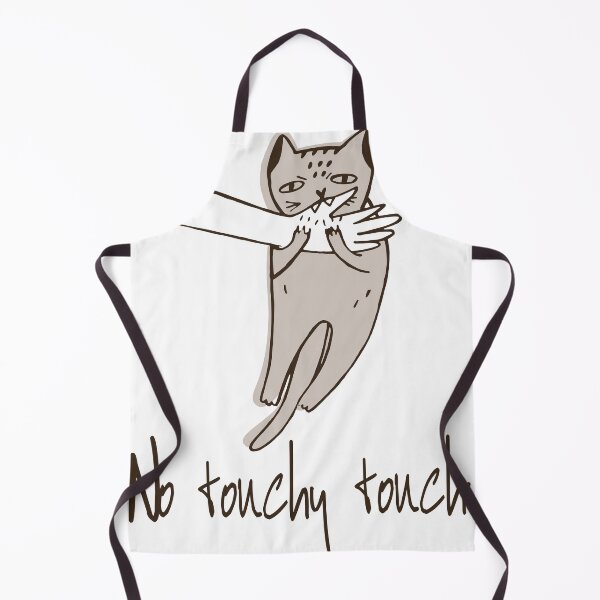 Item preview, Funny Cat No Touchy Touchy angry cat no touching designed and sold by MediTees.