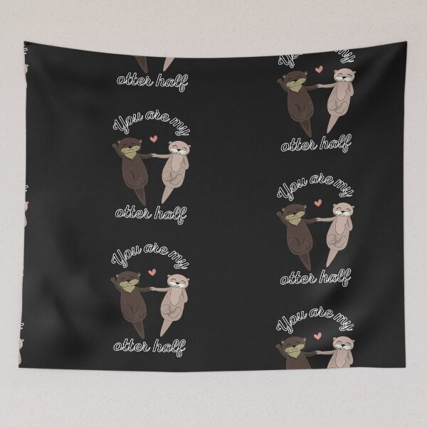 Item preview, You Are My Otter Half V3 designed and sold by DearSunny.