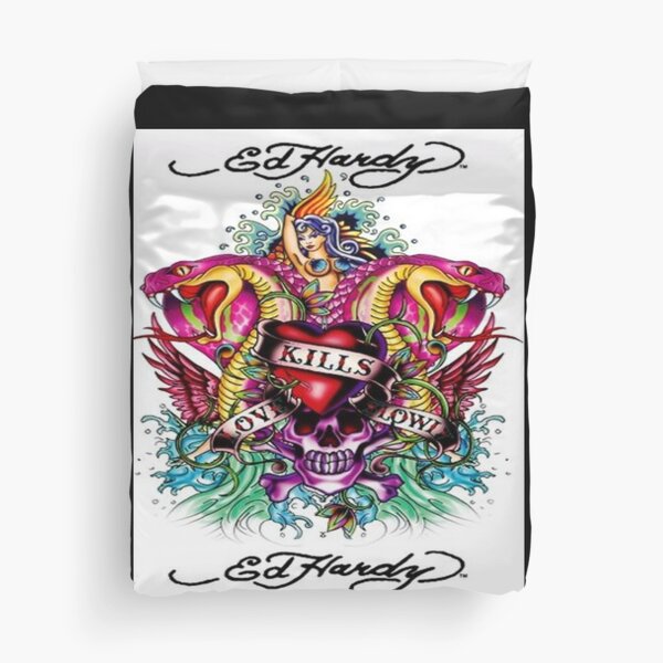 ed hardy duvet cover