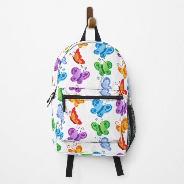 Item preview, BEAUTIFUL GREEN, BLUE, PINK , RED AND YELLOW FLORAL BUTTERFLIES designed and sold by Hinny8.