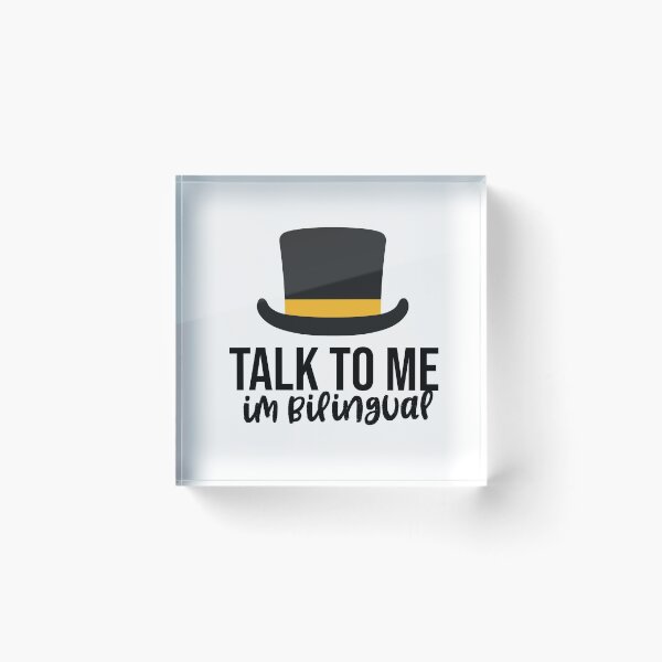 Item preview, talk to me im bilingual designed and sold by MehdiRA.