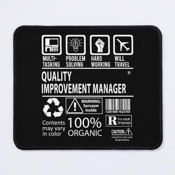 Item preview, Quality Improvement Manager T Shirt - MultiTasking Certified Job Gift Item Tee designed and sold by sabinacsnm.