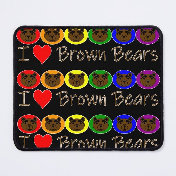 Item preview, I Heart Brown Bears designed and sold by LthrDaddyBear.