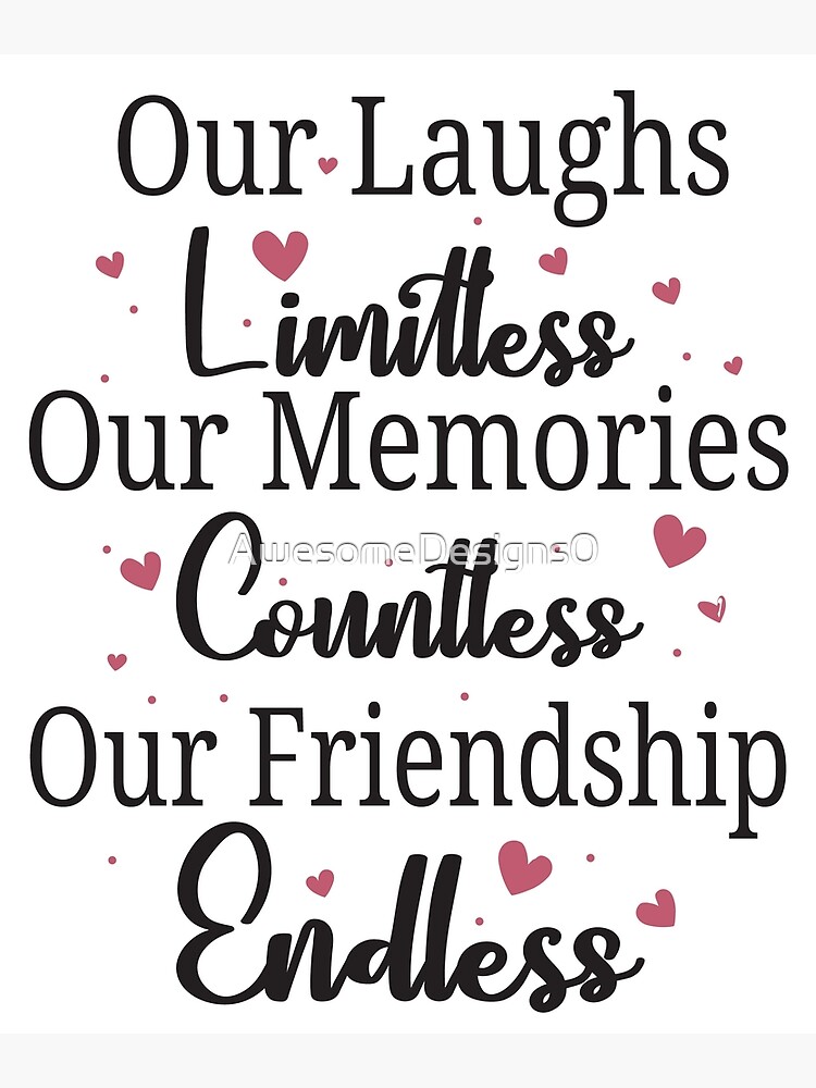 Personalized Tumbler - Drink Team Tumbler - Our Laughs Are Limitless Our  Drunk Stories Are Countless Our Friendship