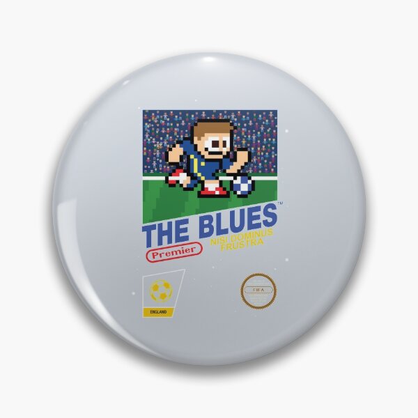 Item preview, The Blues (8-bit Football  Soccer Videogame Cart)   designed and sold by urreysignshop.
