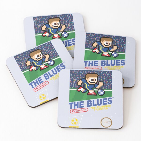 Item preview, The Blues (8-bit Football  Soccer Videogame Cart)   designed and sold by urreysignshop.
