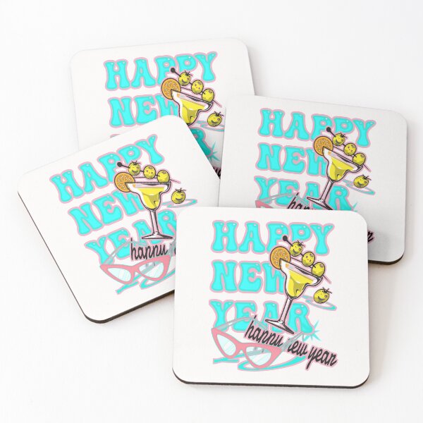 Item preview, Happy new year martini glass designed and sold by vibeno1.