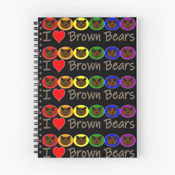Item preview, I Heart Brown Bears designed and sold by LthrDaddyBear.