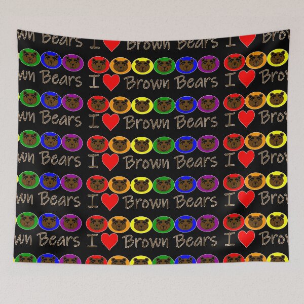 Item preview, I Heart Brown Bears designed and sold by LthrDaddyBear.