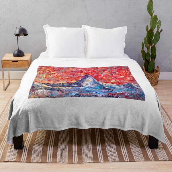 Item preview, Mountain Matterhorn Under The Red Sky. Alps designed and sold by Natalia_Shchip.