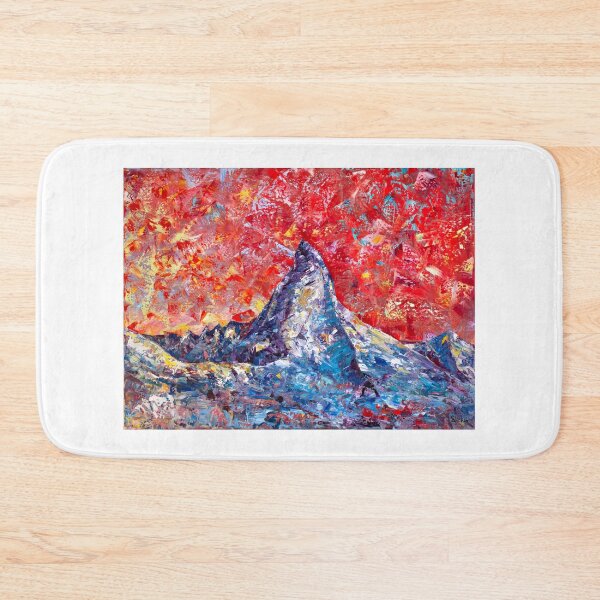 Item preview, Mountain Matterhorn Under The Red Sky. Alps designed and sold by Natalia_Shchip.
