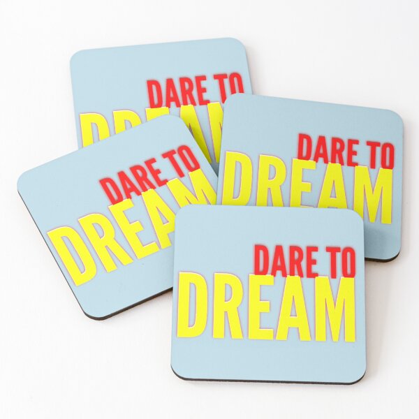 Item preview, Dare to dream neon motivational and positivity success quotes designed and sold by teesresolution.
