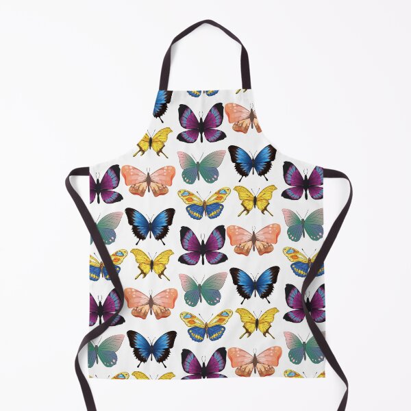 Item preview, BEAUTIFUL GREEN, BLUE, PINK , RED AND YELLOW FLORAL BUTTERFLIES designed and sold by Hinny8.