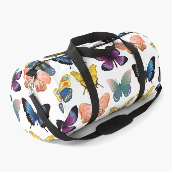 Item preview, BEAUTIFUL GREEN, BLUE, PINK , RED AND YELLOW FLORAL BUTTERFLIES designed and sold by Hinny8.