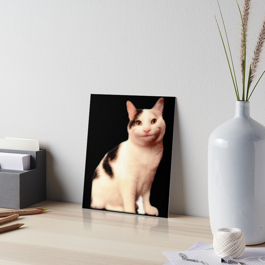 beluga cat discord pfp | Art Board Print