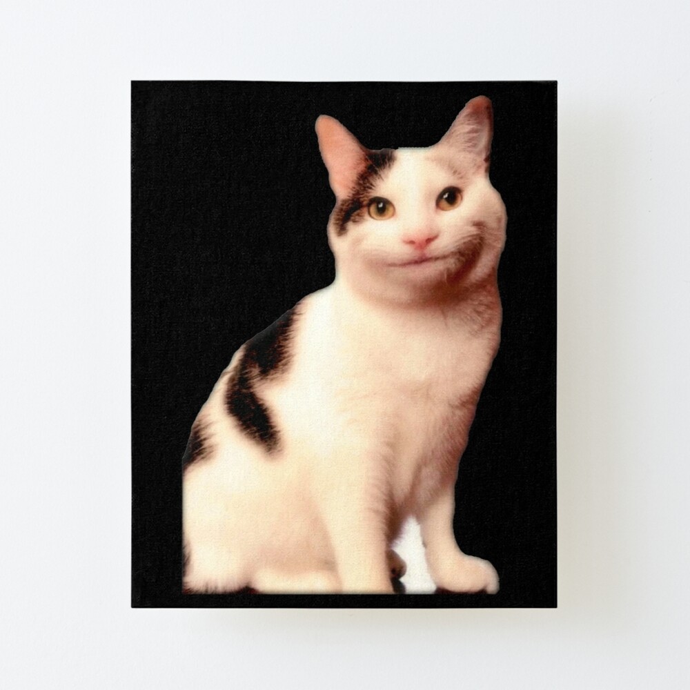 beluga cat discord pfp | Art Board Print