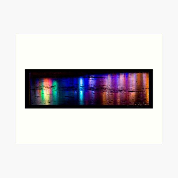 Reflections of a Holiday Art Print