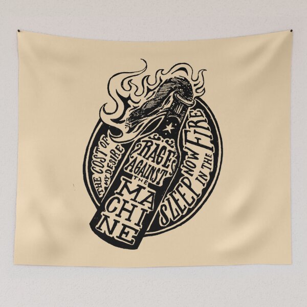 Item preview, the Machine Sleep Now in the Fire designed and sold by JanMally.