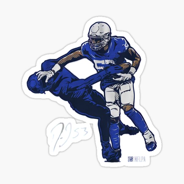 : 2020 Panini NFL Stickers Football #183 Darius Leonard  Indianapolis Colts Fathead Official 1.5 X 2.5 Inch Album Sticker :  Collectibles & Fine Art