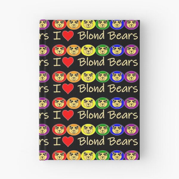 Item preview,  I Heart Blond Bears designed and sold by LthrDaddyBear.