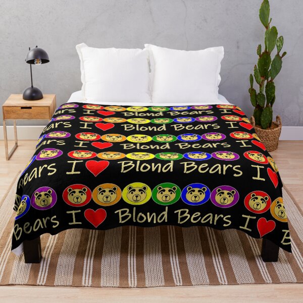 Item preview, I Heart Blond Bears designed and sold by LthrDaddyBear.