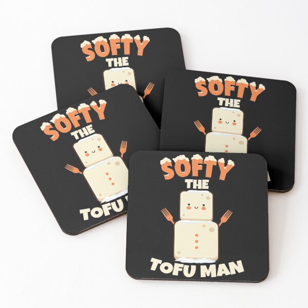Item preview, Softy Tofu Man Meatless Vegan designed and sold by MooonTees.