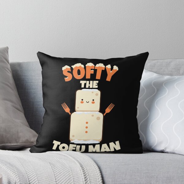 Item preview, Softy Tofu Man Meatless Vegan designed and sold by MooonTees.