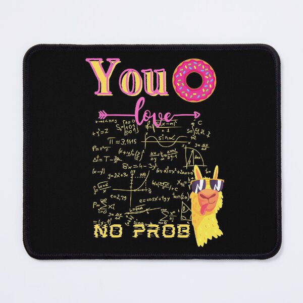 Item preview, You donut love math no prob-llama designed and sold by Amirebdesign.