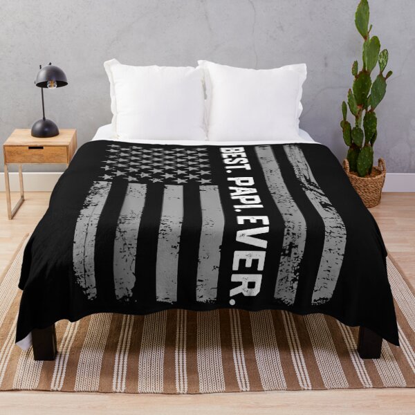 Aperçu de l'œuvre Meilleur Papi Ever America Flag Fête des Pères créée et vendue par franktimothy.