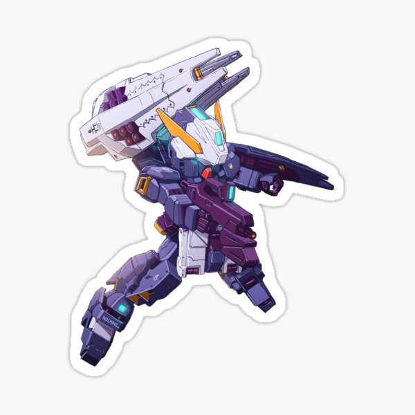 Rx 121 1 Gundam Tr 1 Hazel Custom Icarus Sticker By N2chinz Redbubble