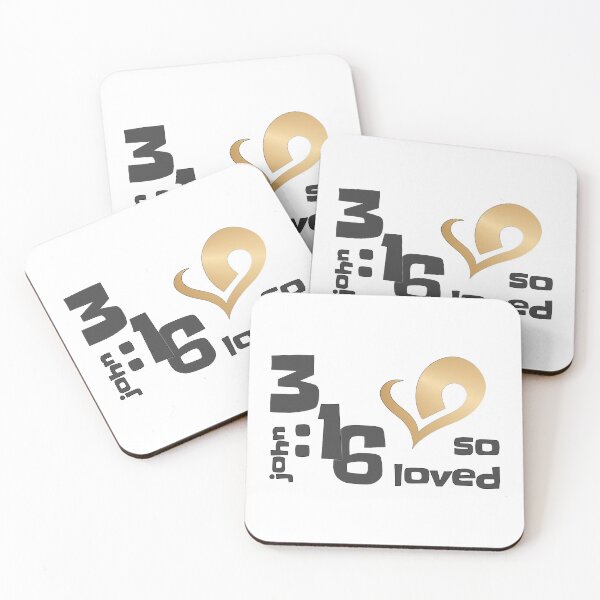 Item preview, Christian Design - John 3 verse 16 - So Loved designed and sold by simplydesignart.