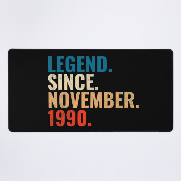 Item preview, Legend Since November 1990 Retro Vintage designed and sold by Teelogic.