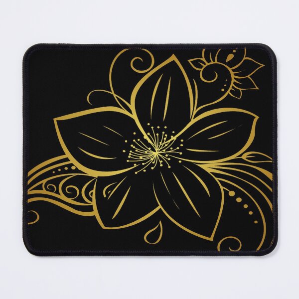 Item preview, Gold flowers designed and sold by grickodd.