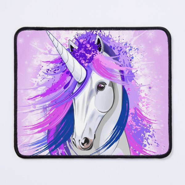 Item preview, Unicorn Spirit Pink and Purple Mythical Creature  designed and sold by BluedarkArt.